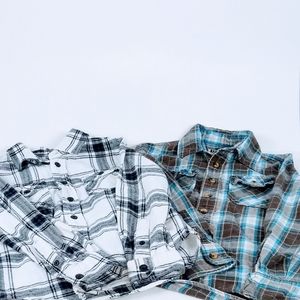 Bailey's Pt. 2 Boy's Flannel Long Sleeve Shirts